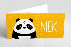 Lachende pandabeer